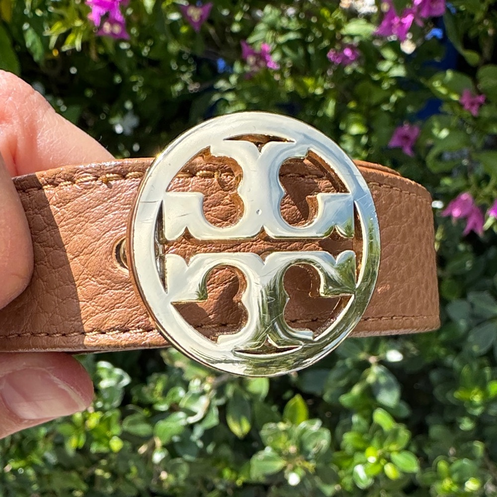 Tory Burch Reversible Brown and Black Belt - Picture 7 of 8